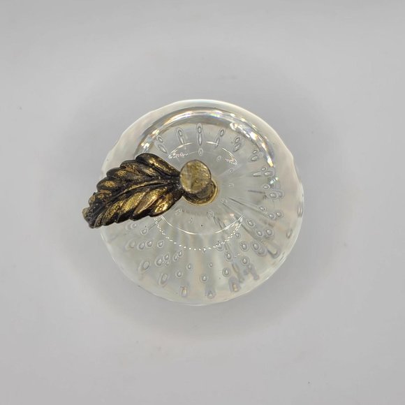 Glass Apple Paperweight - Picture 5 of 6